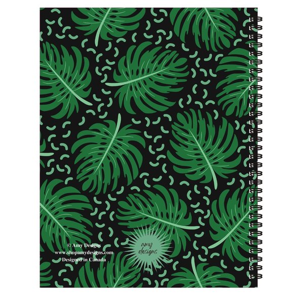 ✨Cute Green Leafy Notebook Designed by Me :) - Picture 2 of 4
